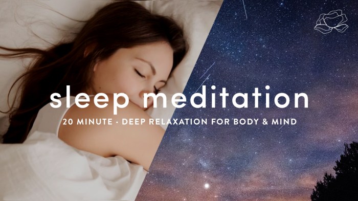 Guided relaxation bedtime restful asleep asmr
